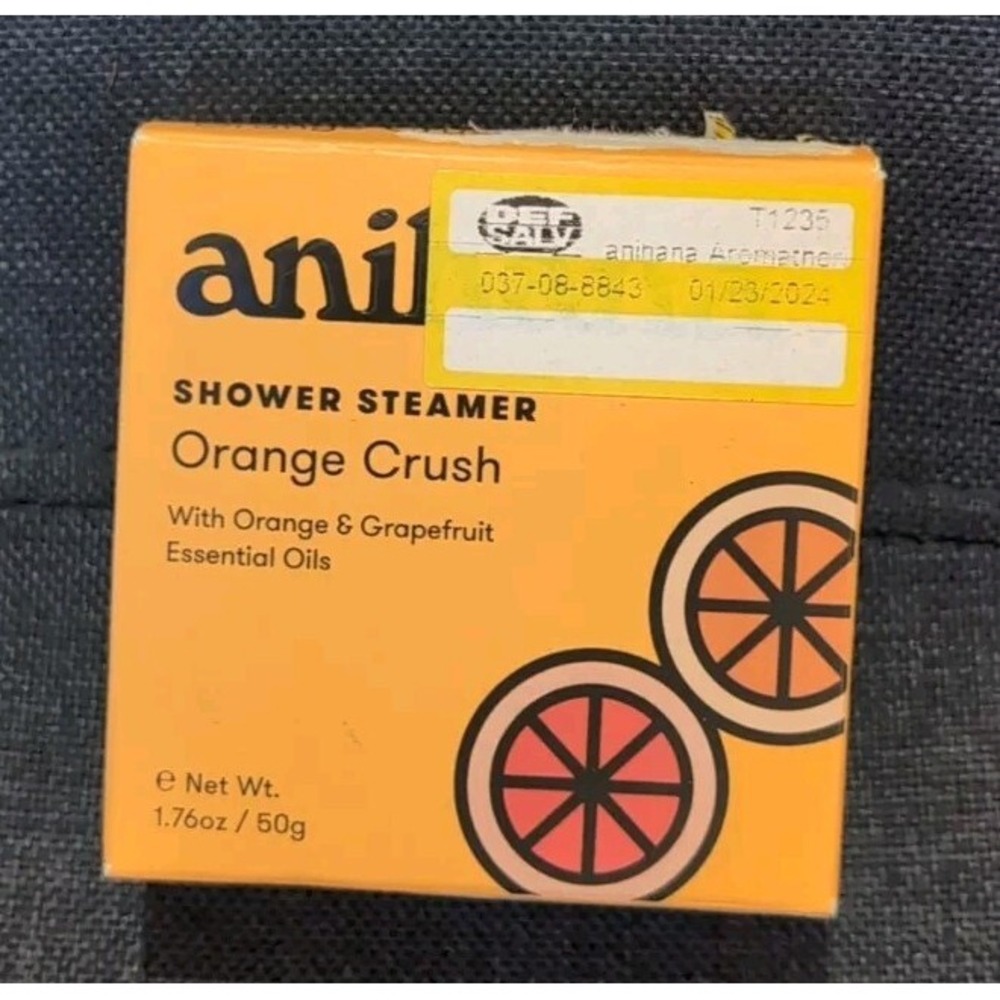 Anihana Shower Steamer Orange crush Essential Oils 1.76oz